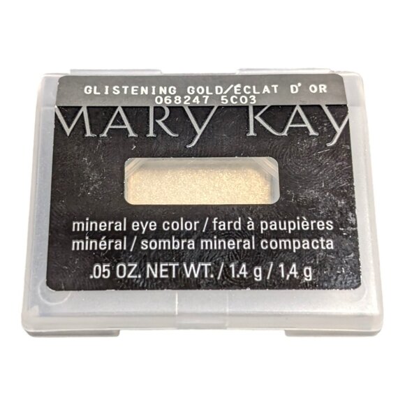 Mary Kay Glistening Gold Mineral Eye Color #068247 - NEW DISCONTINUED - Picture 1 of 3